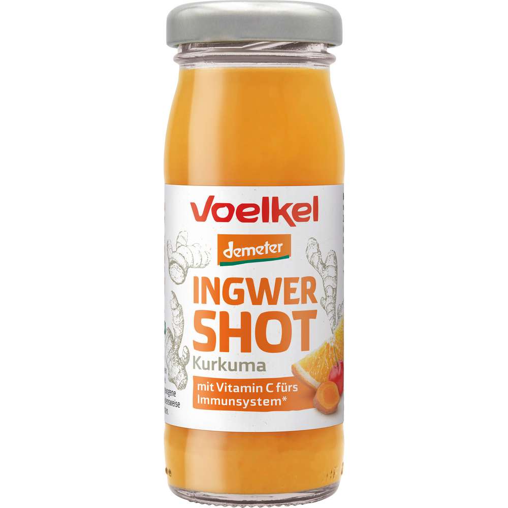 Produktabbildung Voelkel Ingwer Shot Kurkuma