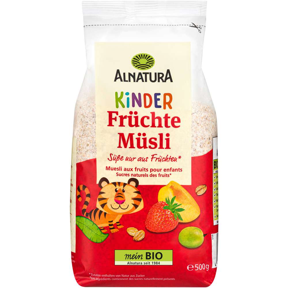 Produktabbildung Alnatura Bio Kinderfrüchtemüsli
