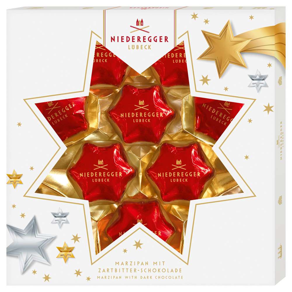 Produktabbildung Niederegger Marzipan Weihnachtsstern