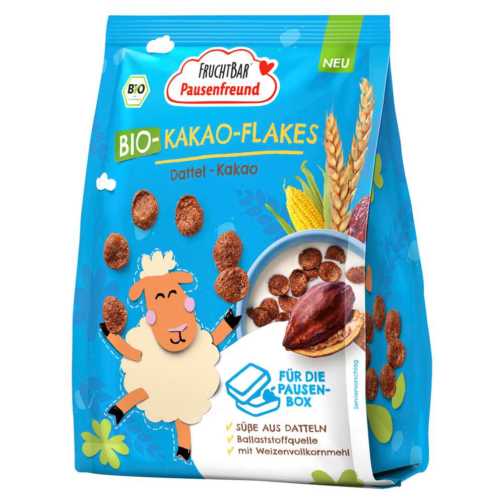 Produktabbildung Fruchtbar Bio Kakao Flakes, Dattel/Kakao