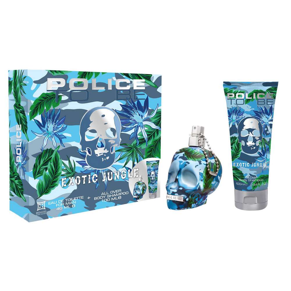 Produktabbildung Police To Be Geschenkset Exotic Jungle Men, Eau de Toilette + Shower Gel
