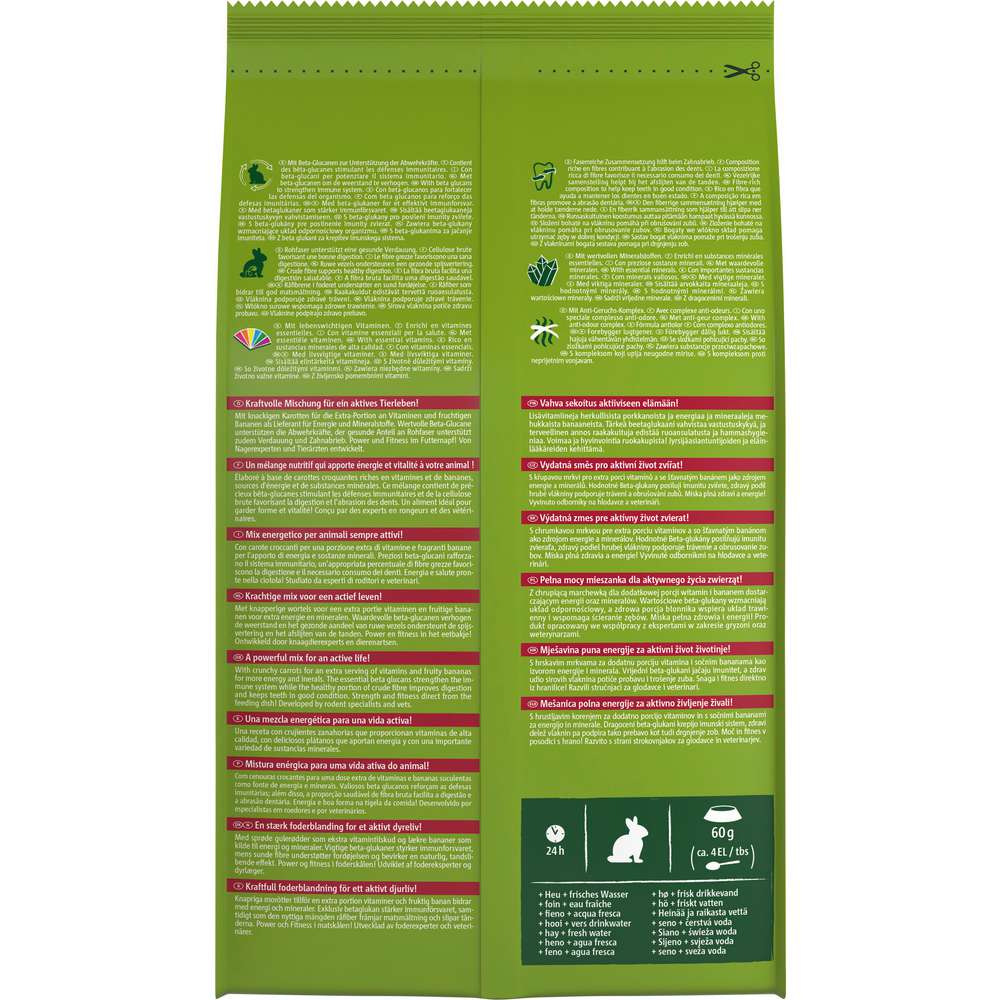 Produktabbildung Vitakraft Zwergenkaninchenfutter Life Power