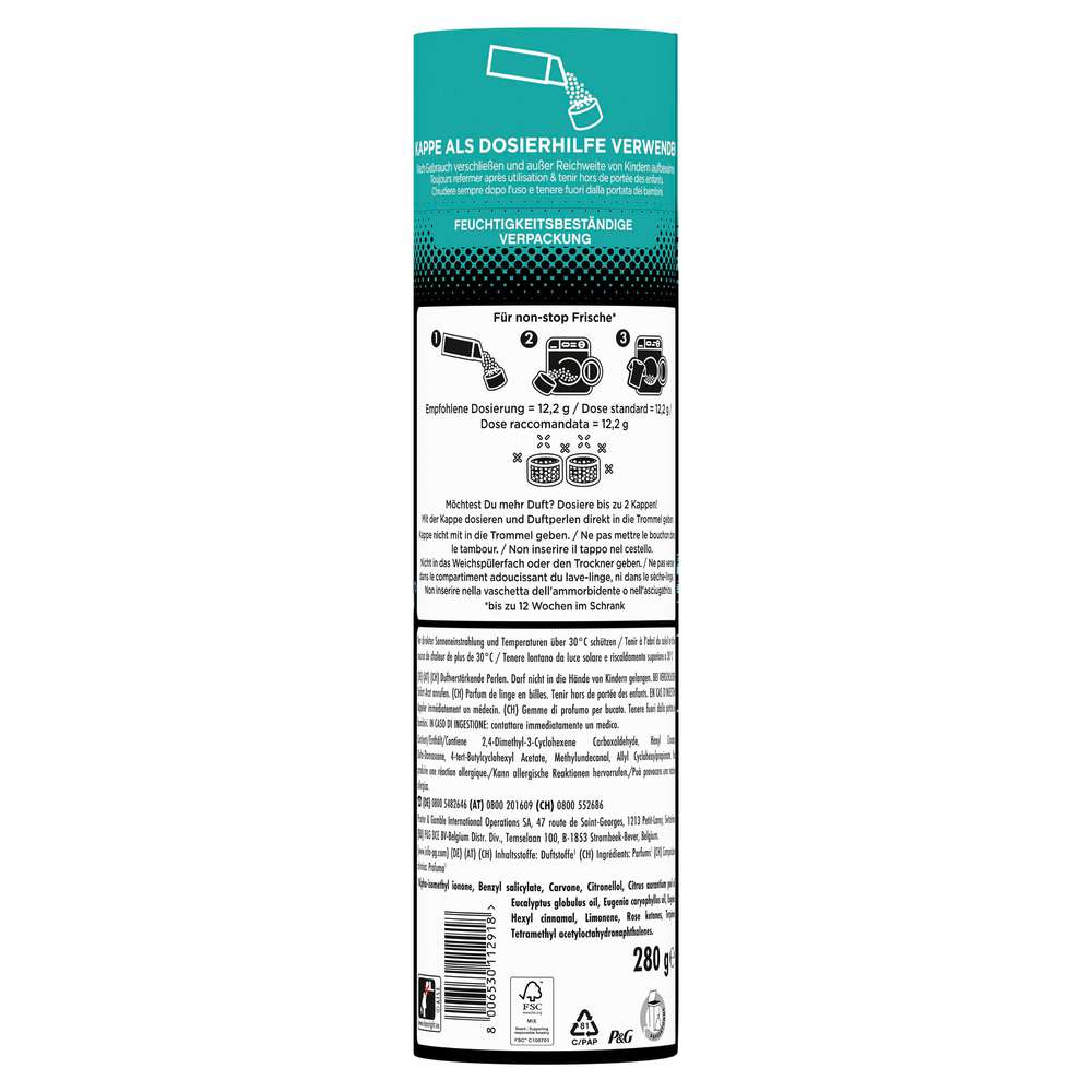 Produktabbildung Lenor Wäscheparfüm Unstoppables, Fresh