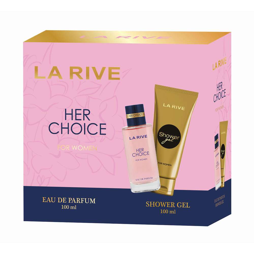 Produktabbildung La Rive Geschenkset Her Choice, EDP + Shower Gel