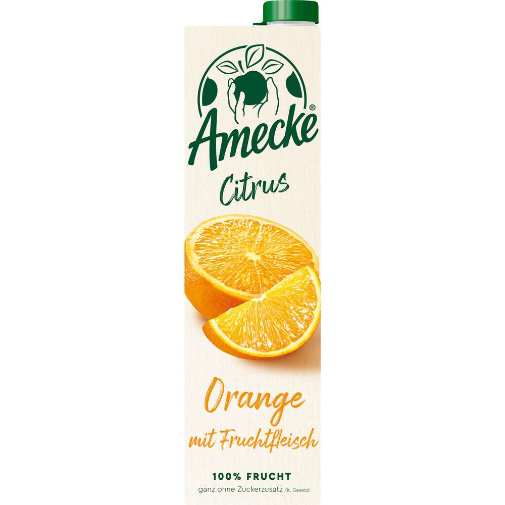 Produktabbildung Amecke Sanfte Säfte, Orangensaft mit Fruchtfleisch