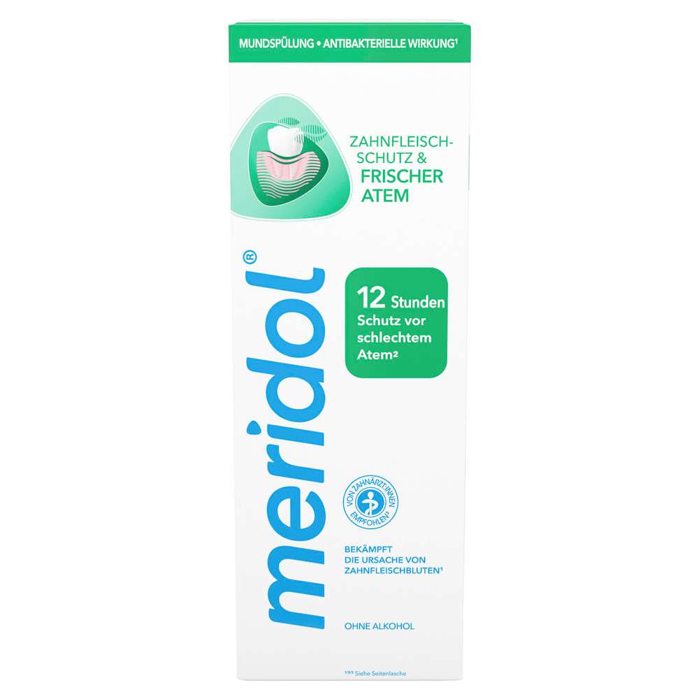 Produktabbildung meridol Mundspülung sicherer Atem