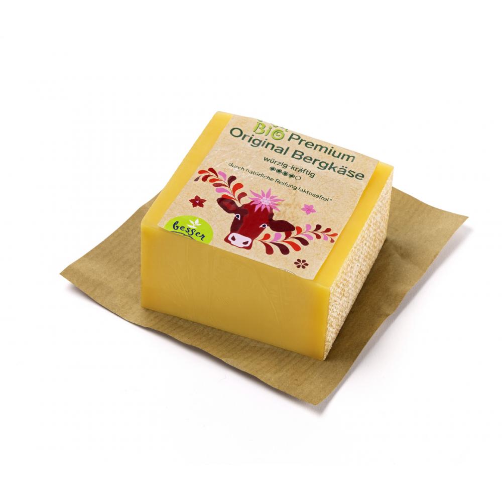 Produktabbildung keine Marke Bio Premium Bergkäse, 100 g