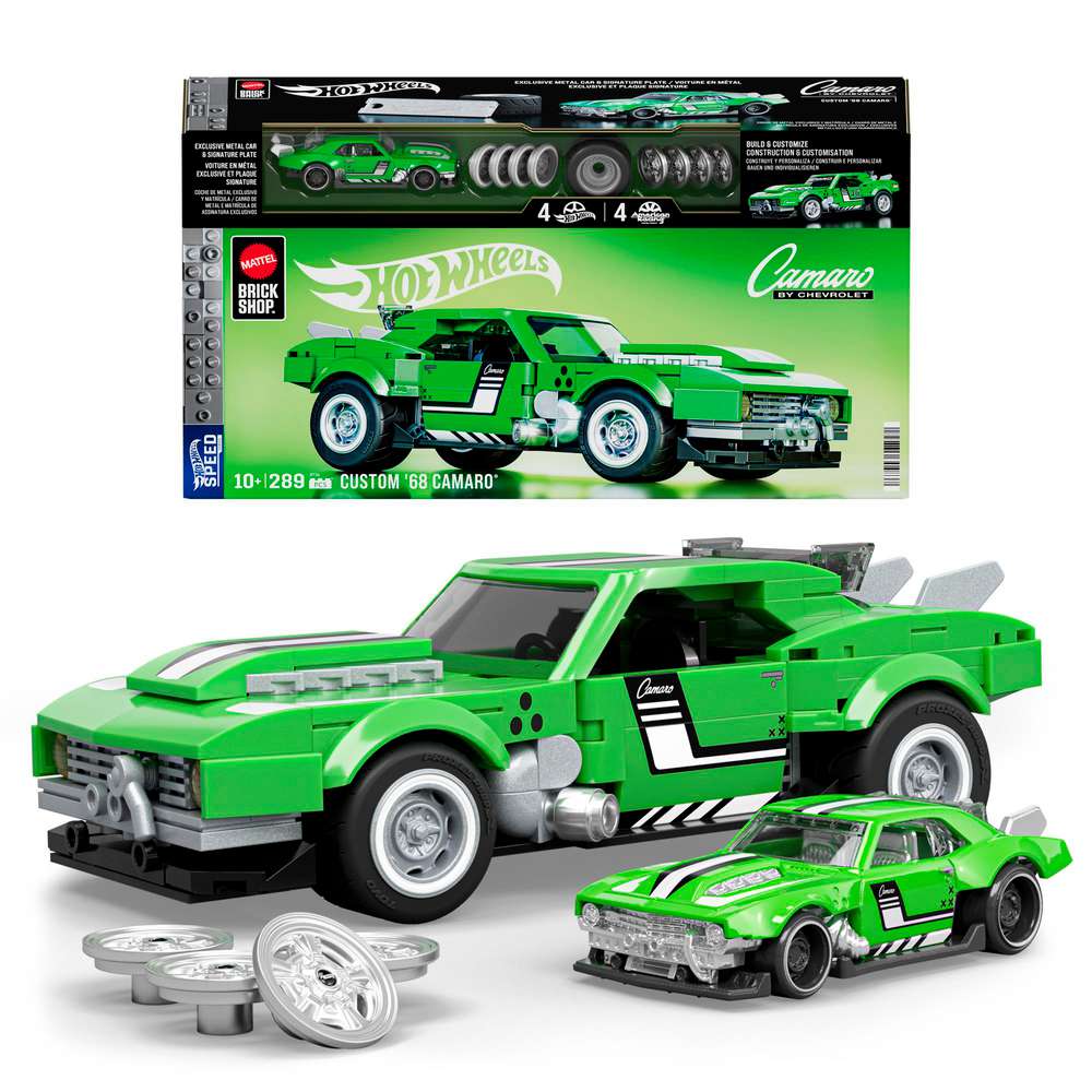 Produktabbildung Mattel Brick Shop Speed Series Camaro