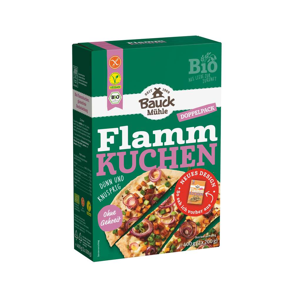 Produktabbildung Bauckhof Bio Backmischung, Flammkuchen