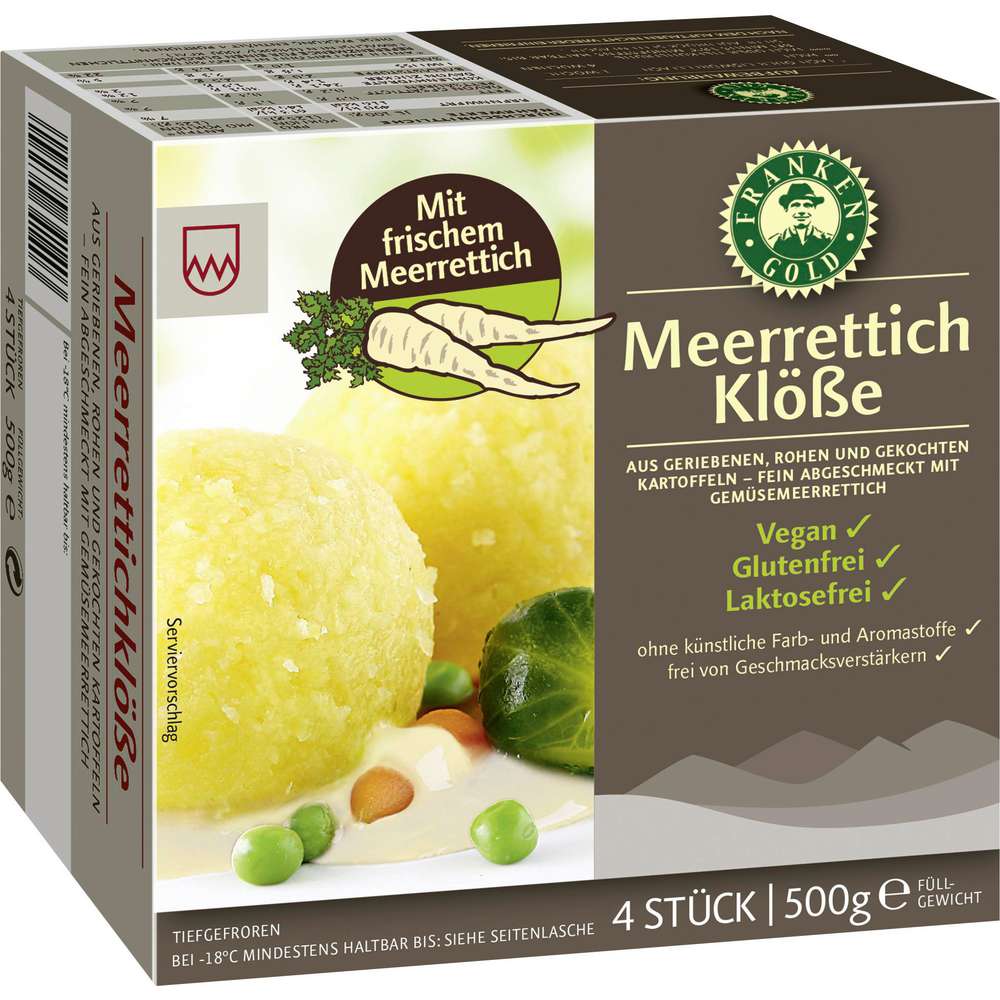 Produktabbildung FRANKENGOLD Meerrettichklöße