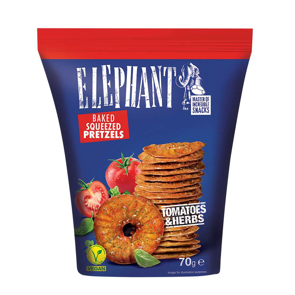 Produktabbildung Elephant Pretzels Tomate-Kräuter