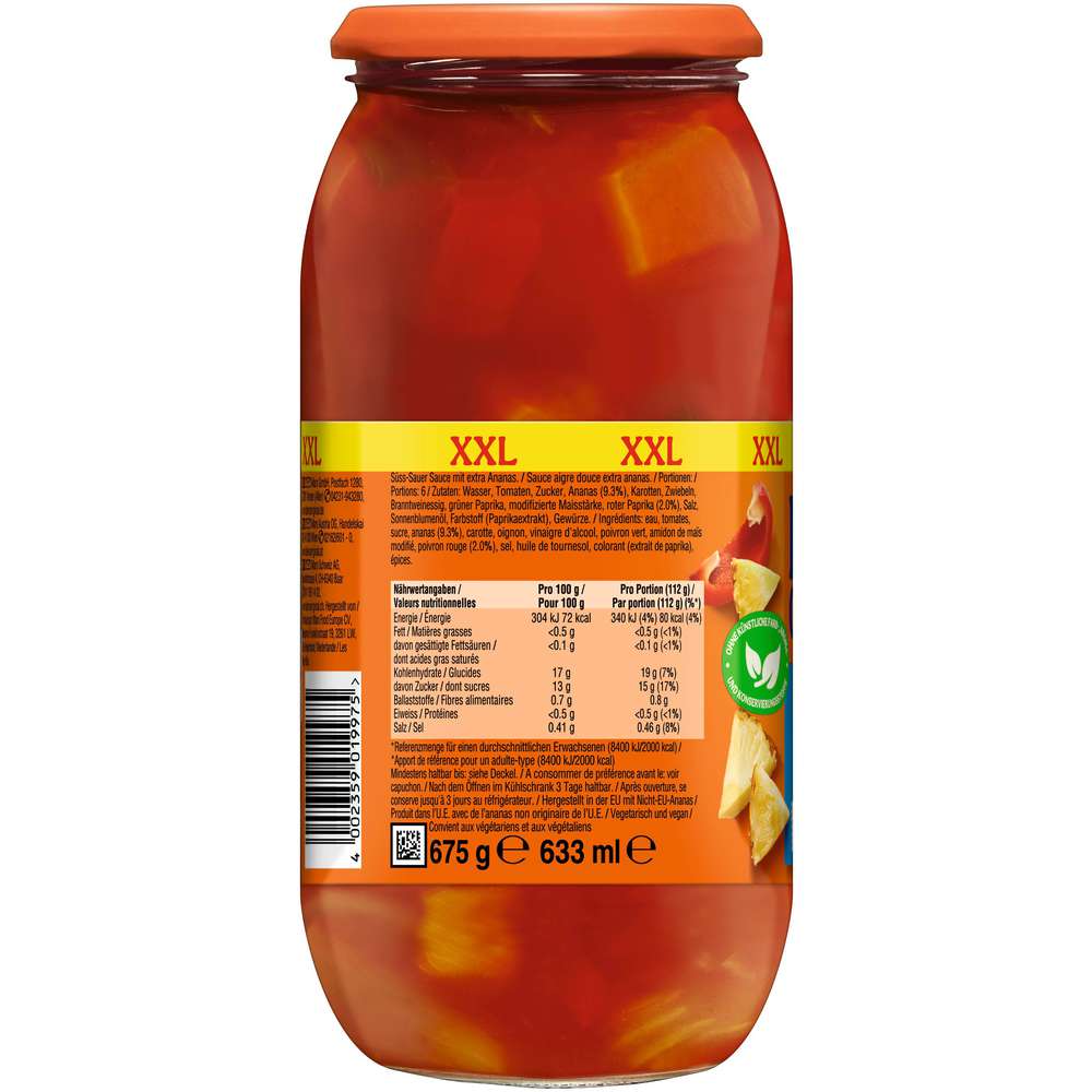 Produktabbildung BEN'S ORIGINAL Sauce Süss-Sauer Ananas
