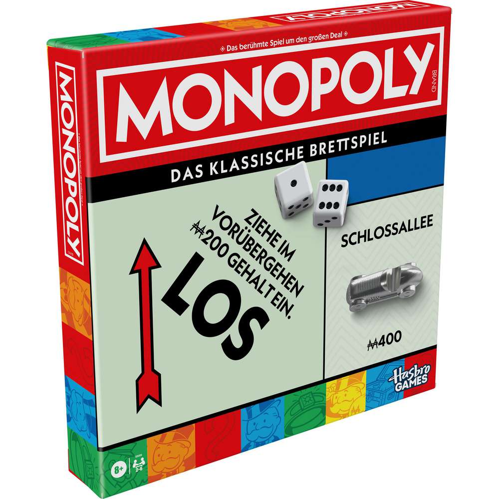 Produktabbildung Hasbro Monopoly Classic Neuauflage