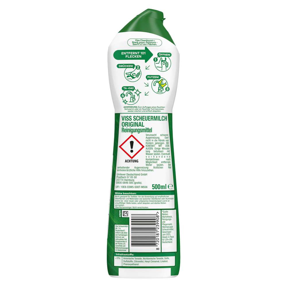 Produktabbildung Viss Scheuermilch, Original