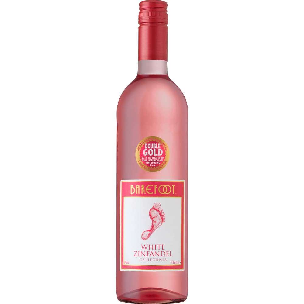 Produktabbildung Barefoot White Zinfandel Rosé, lieblich, Roséwein