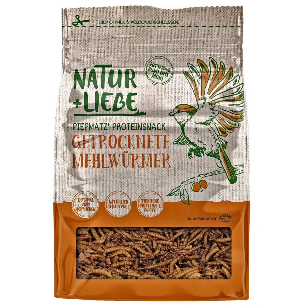 Produktabbildung keine Marke Natur + Liebe Mehlwürmer, 200 g