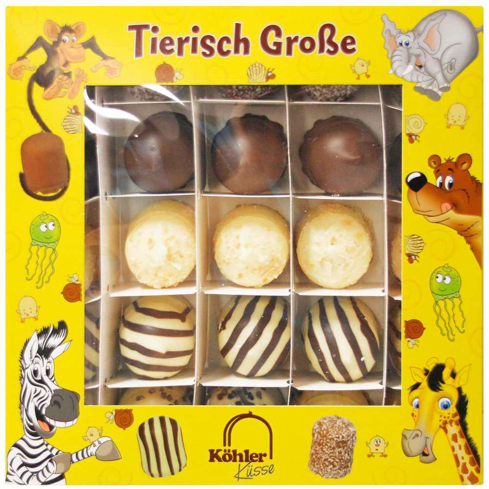 Produktabbildung Köhler Küsse Schaumküsse Tierisch Große