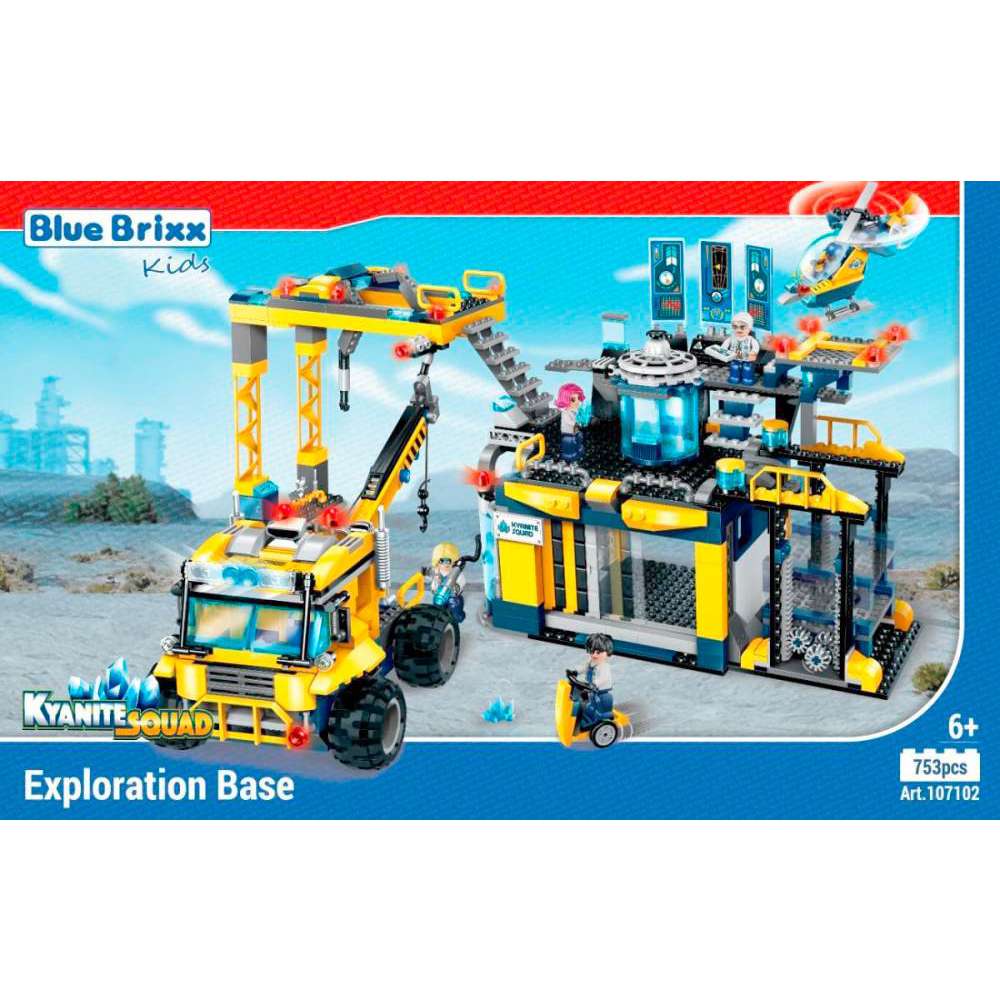 Produktabbildung Blue Brixx 107102 - Kyanite Squad Erkundungsbasis