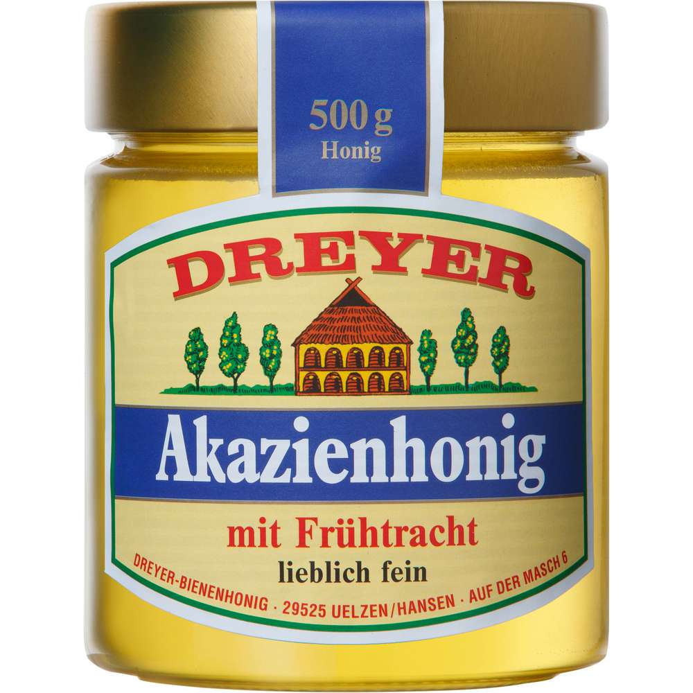 Produktabbildung Dreyer Akazienhonig mit Frühtracht, lieblich fein