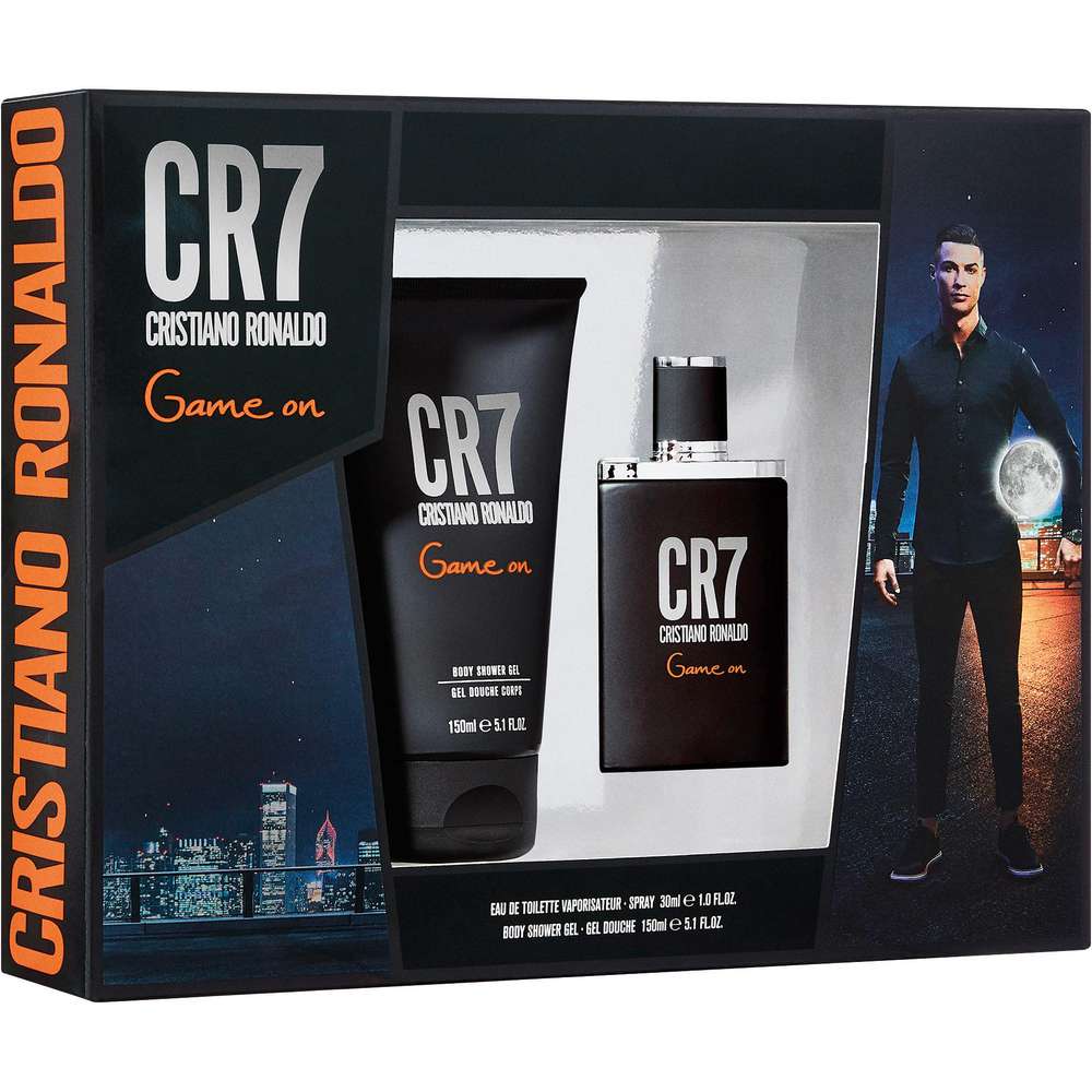 Produktabbildung CR7 Geschenkset, Game On, Eau de Toilette + Shower Gel