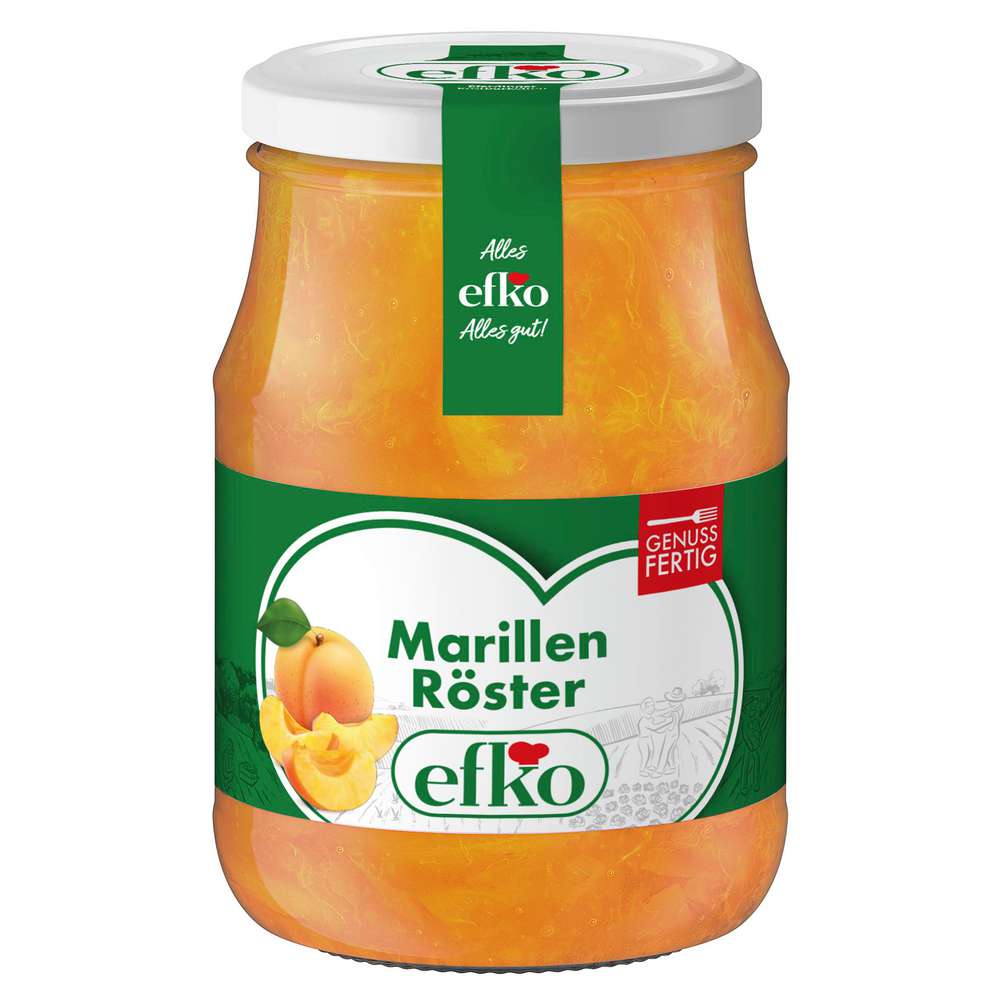 Produktabbildung efko Marillenröster