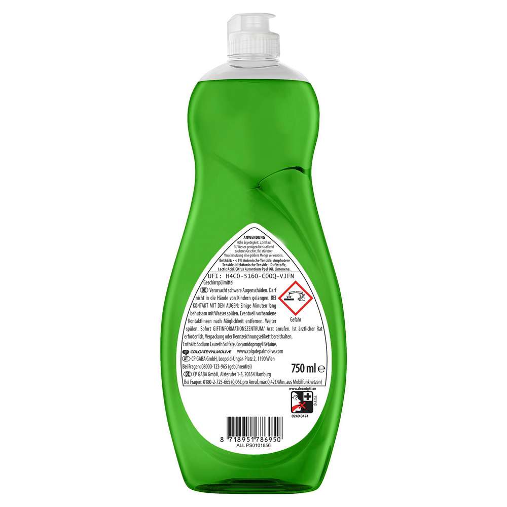 Produktabbildung PALMOLIVE Geschirrspülmittel, Original