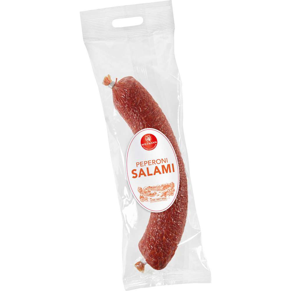 Produktabbildung Wiltmann Salami Halbring, Peperoni