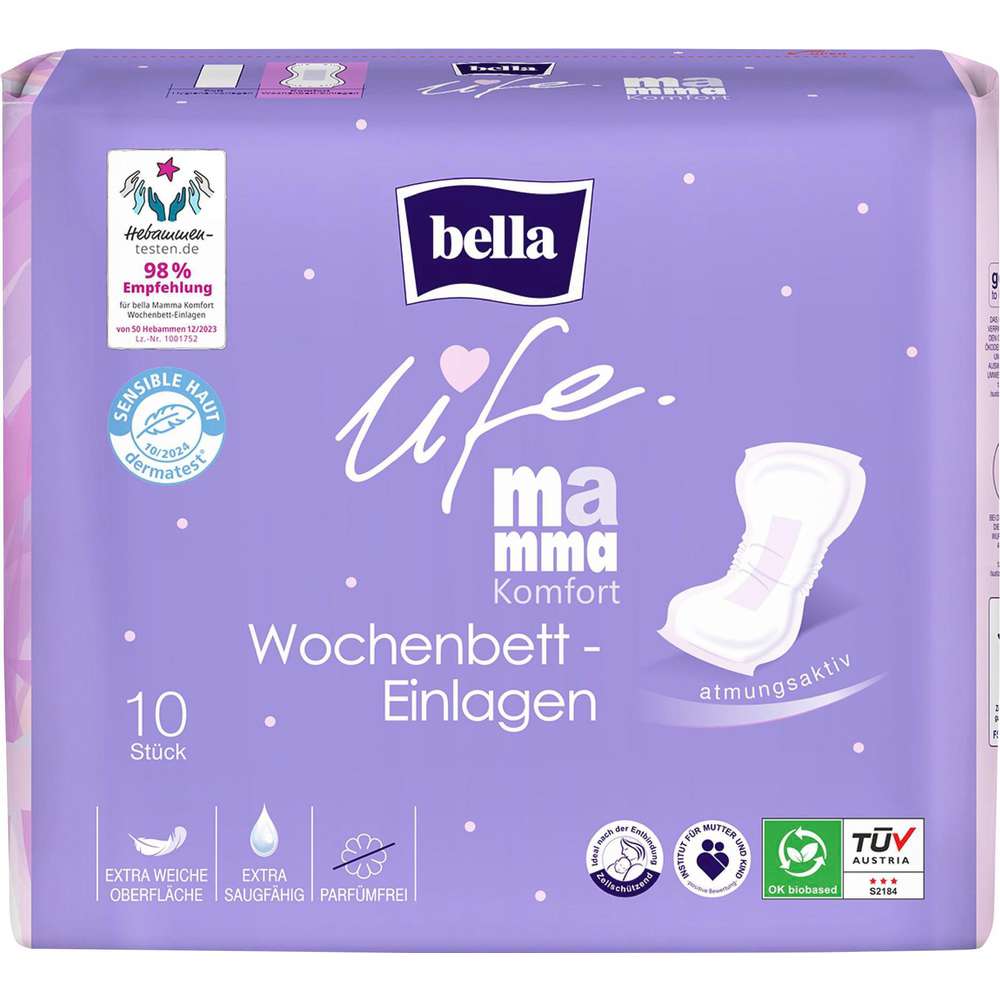 Produktabbildung Bella Mamma Wochenbetteinlagen comfort