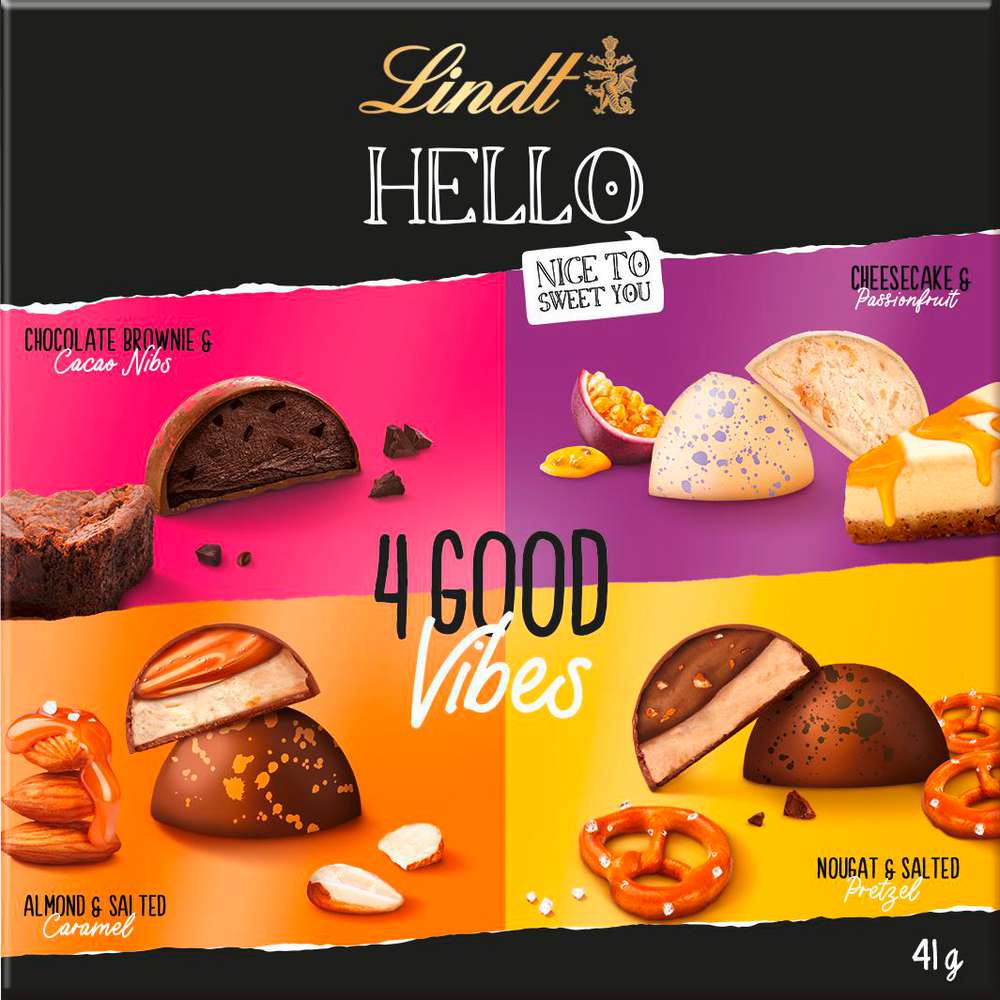 Produktabbildung Lindt Hello Pralinen 4 Good Vibes
