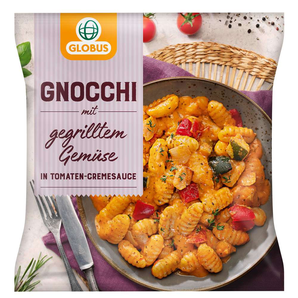 Produktabbildung GLOBUS Gnocchi mit gegrilltem Gemüse