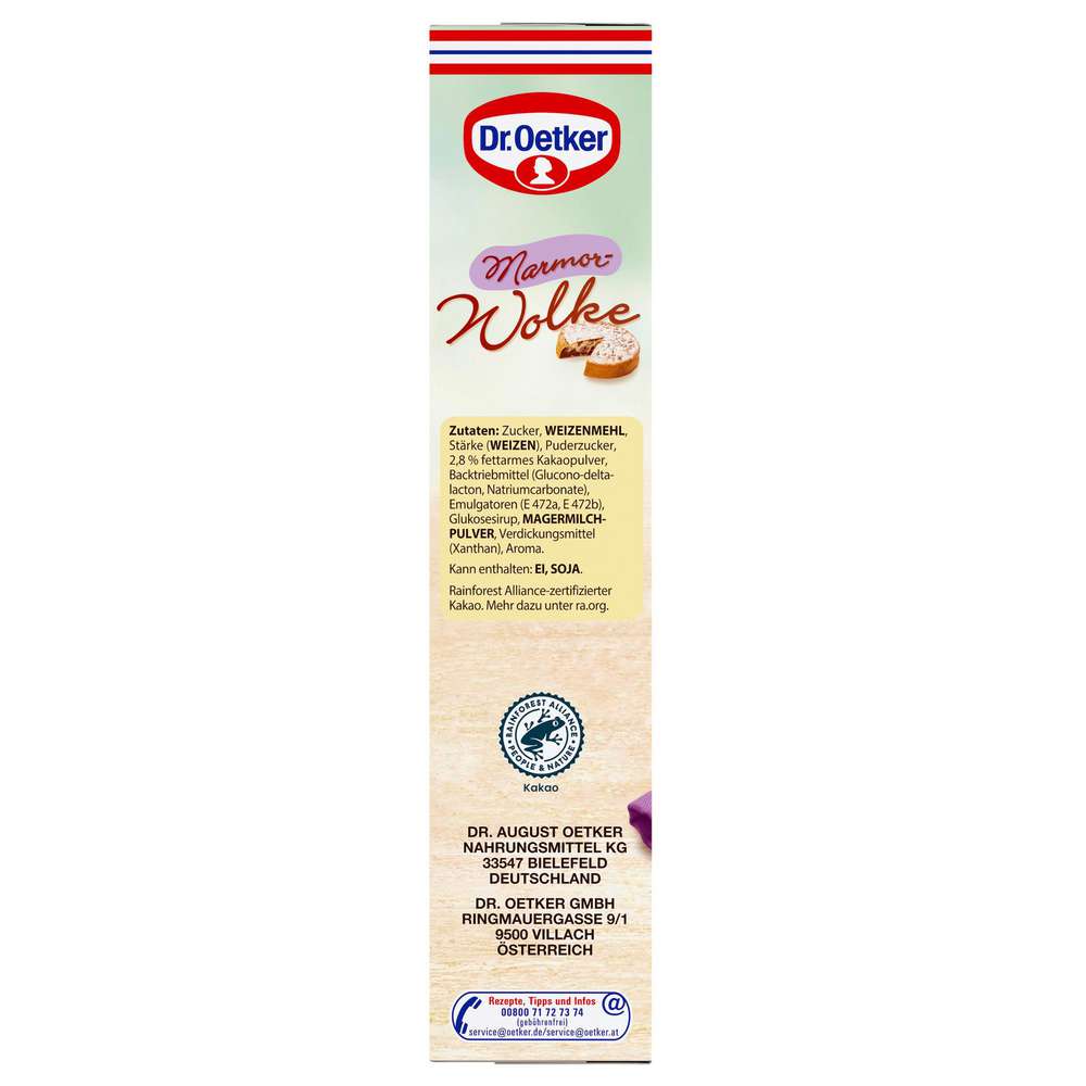 Produktabbildung Dr. Oetker Backmischung Marmor-Wolke