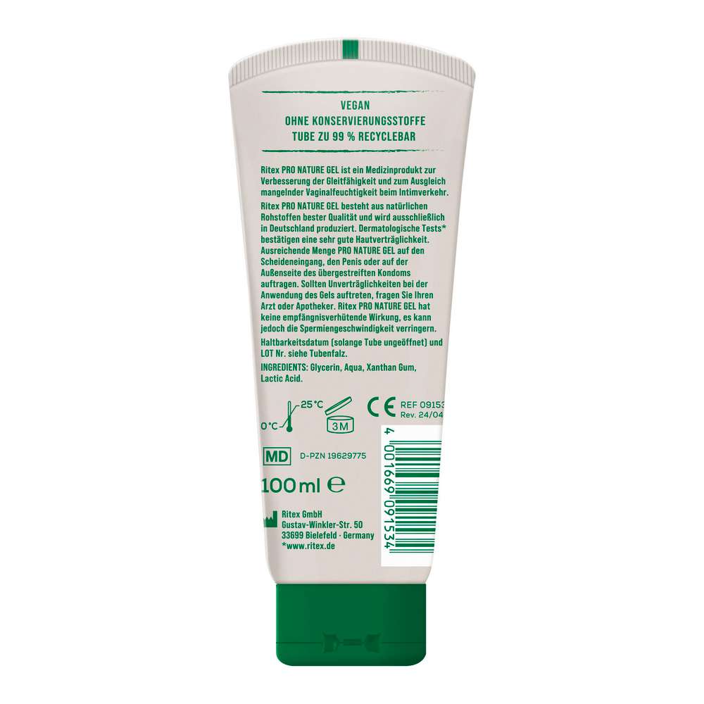 Produktabbildung Ritex Pro Nature Gleitgel