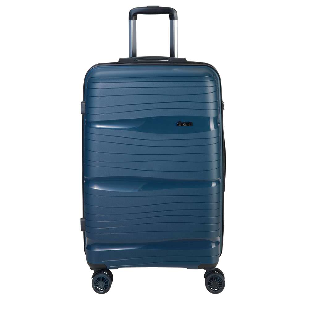 Produktabbildung d & n lederwaren Trolley Größe S, blau