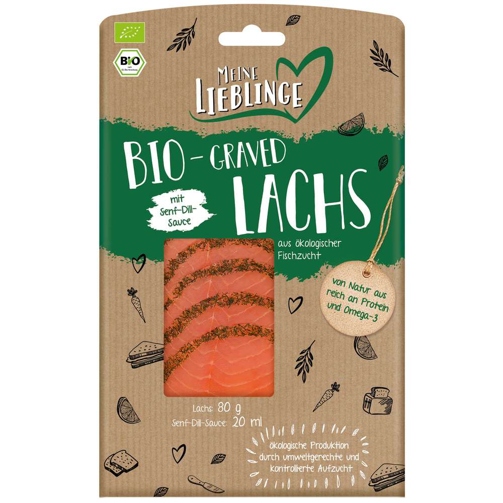 Produktabbildung Meine Lieblings Bio Graved Lachs