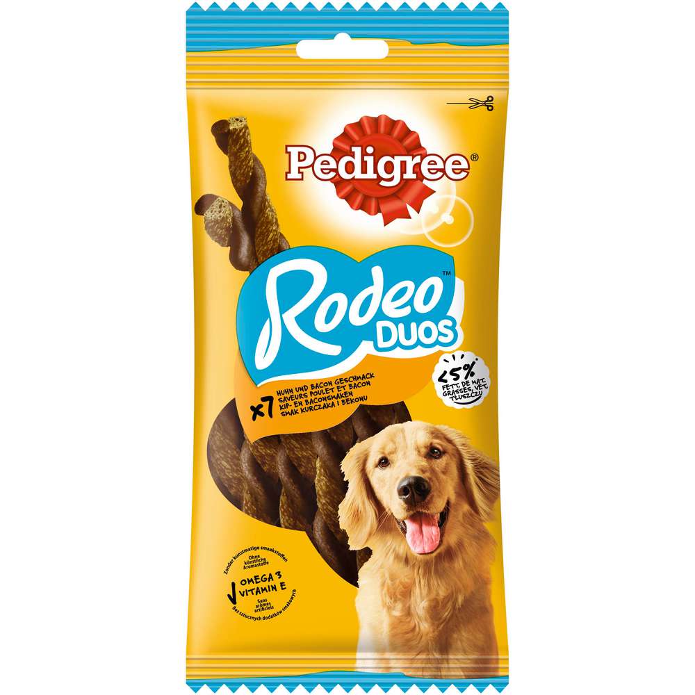 Produktabbildung Pedigree Hunde-Snack Rodeo Duos, Huhn/Schinken