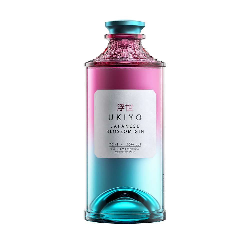 Produktabbildung Ukiyo Japanese Blossom Gin 40%