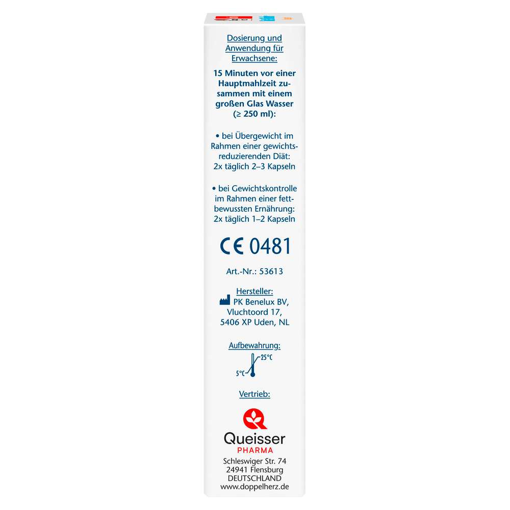 Produktabbildung Doppelherz Fett-Binder Kapseln