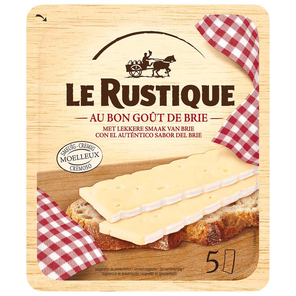 Produktabbildung Le Rustique Brie Scheiben