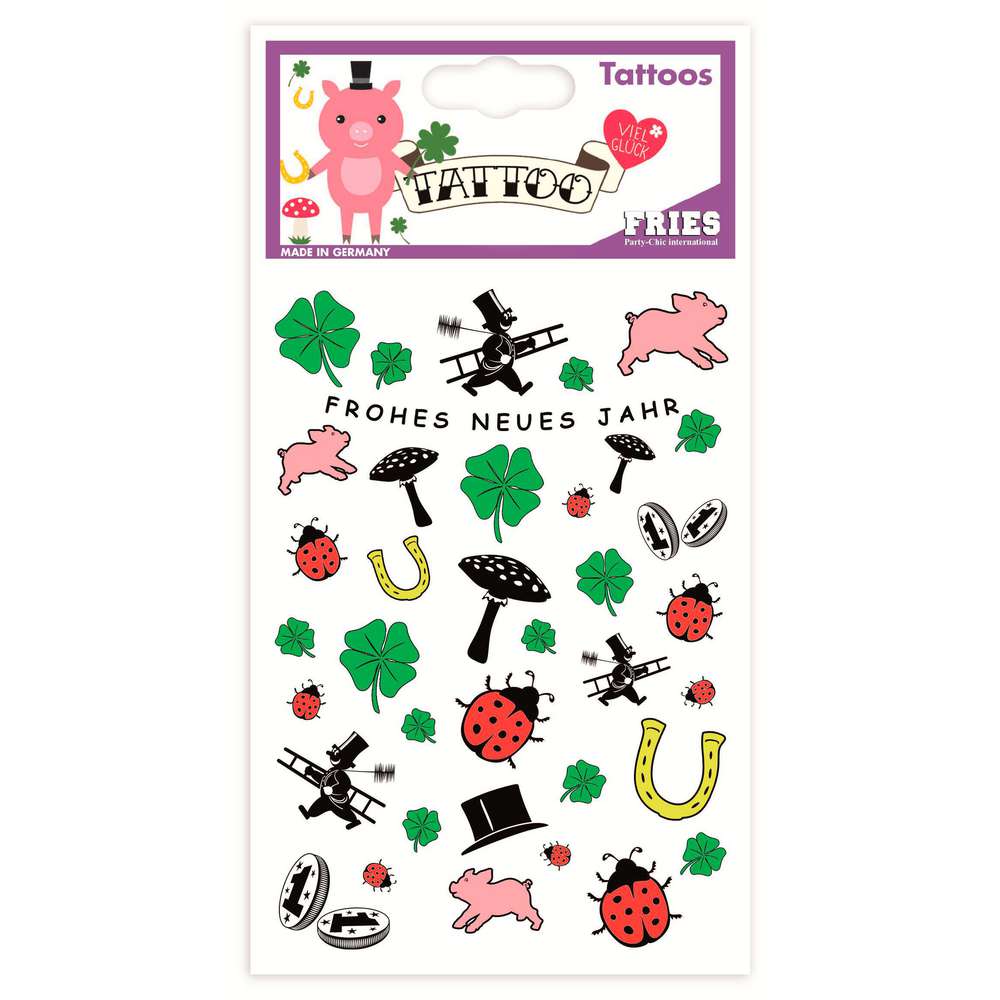 Produktabbildung Fries Tattoos Silvester