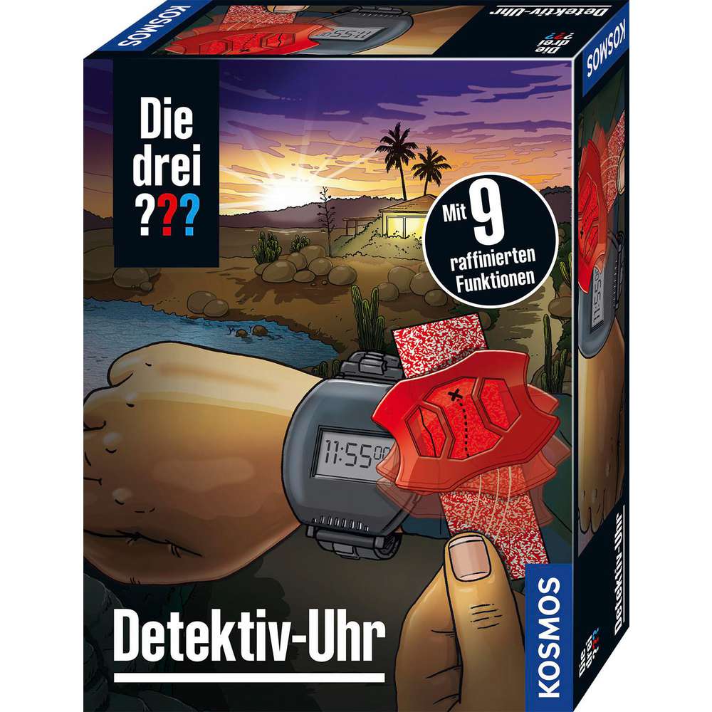Produktabbildung Kosmos Die drei ??? Detektiv-Uhr