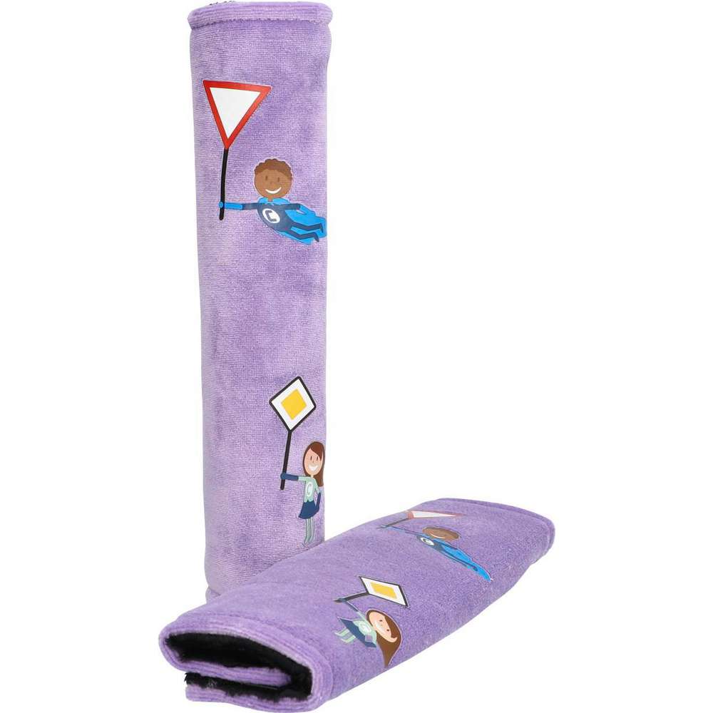 Produktabbildung Cartrend Kids Gurtpolster-Set, lila