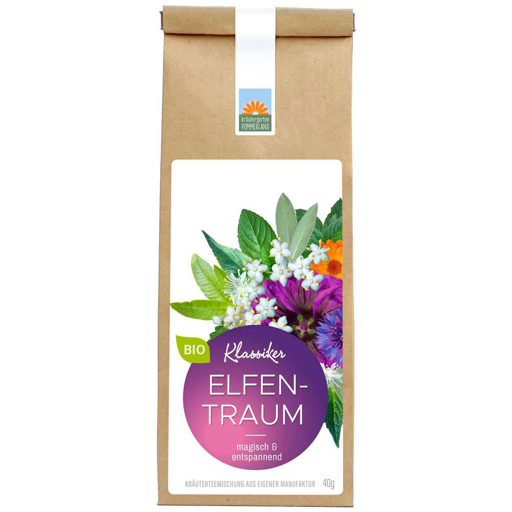 Produktabbildung Kräutergarten Pommerland Bio Kräuterteemischung Elfentraum