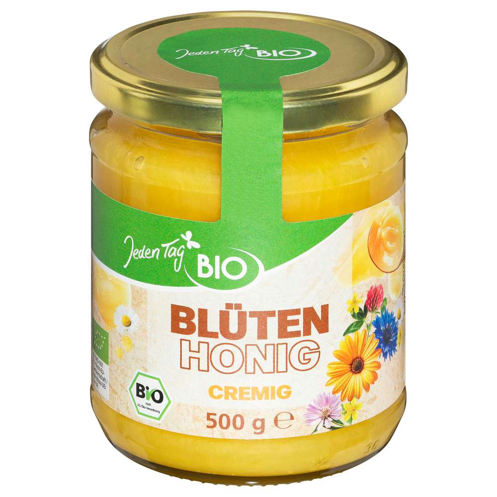 Produktabbildung Jeden Tag Bio Blütenhonig cremig 