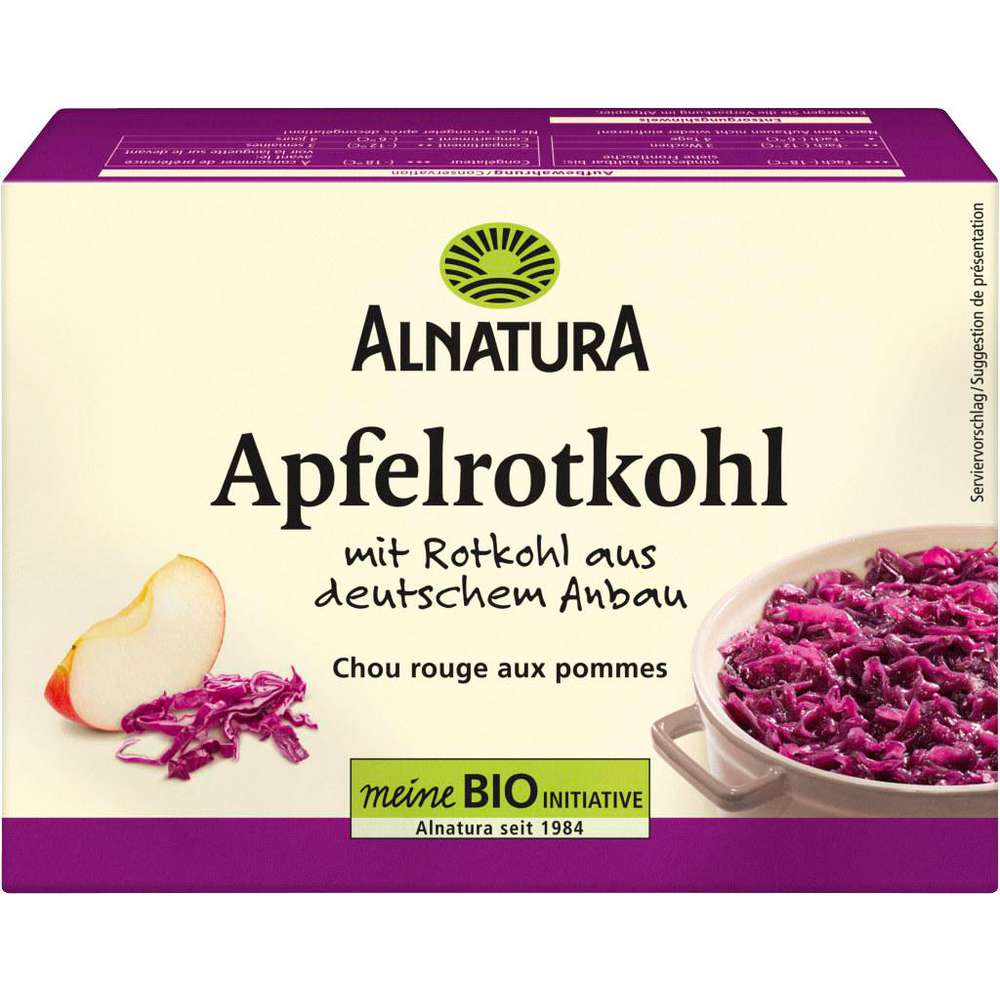 Produktabbildung Alnatura Apfelrotkohl 