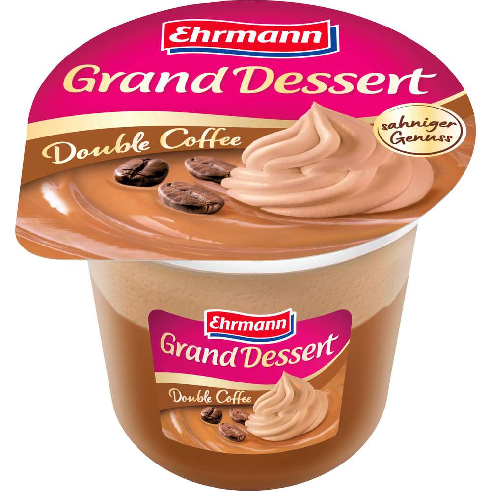 Produktabbildung Ehrmann Grand Dessert, Double Coffee