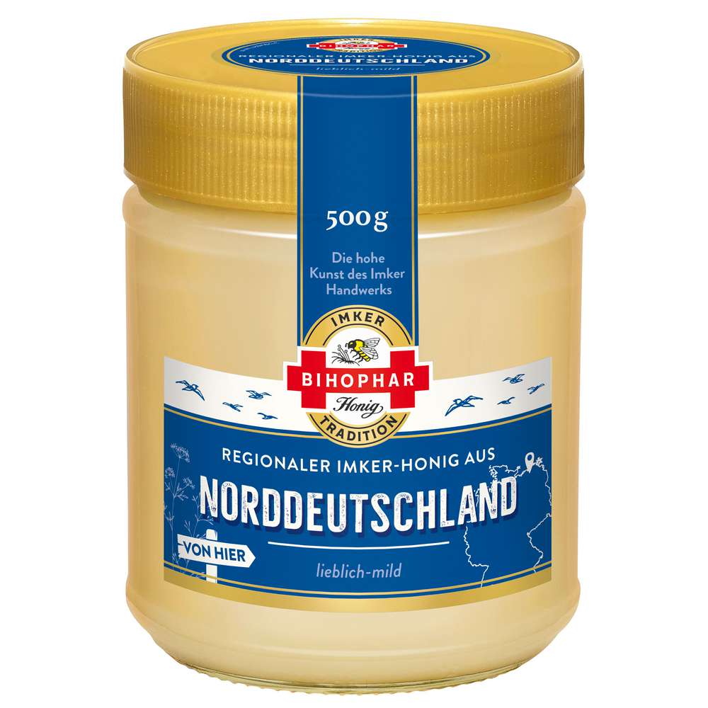 Produktabbildung Bihophar Honig aus Norddeutschland