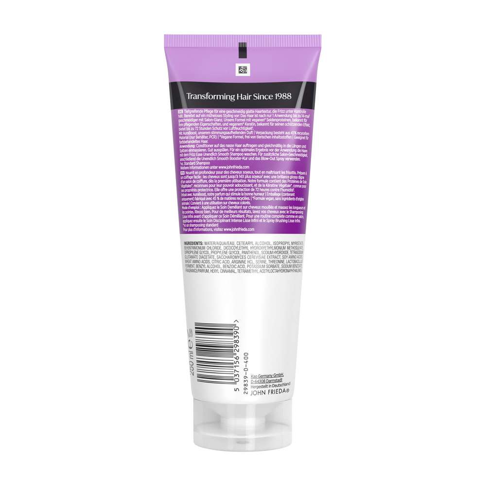 Produktabbildung John Frieda Conditioner Frizz Ease, Unendlich Smooth