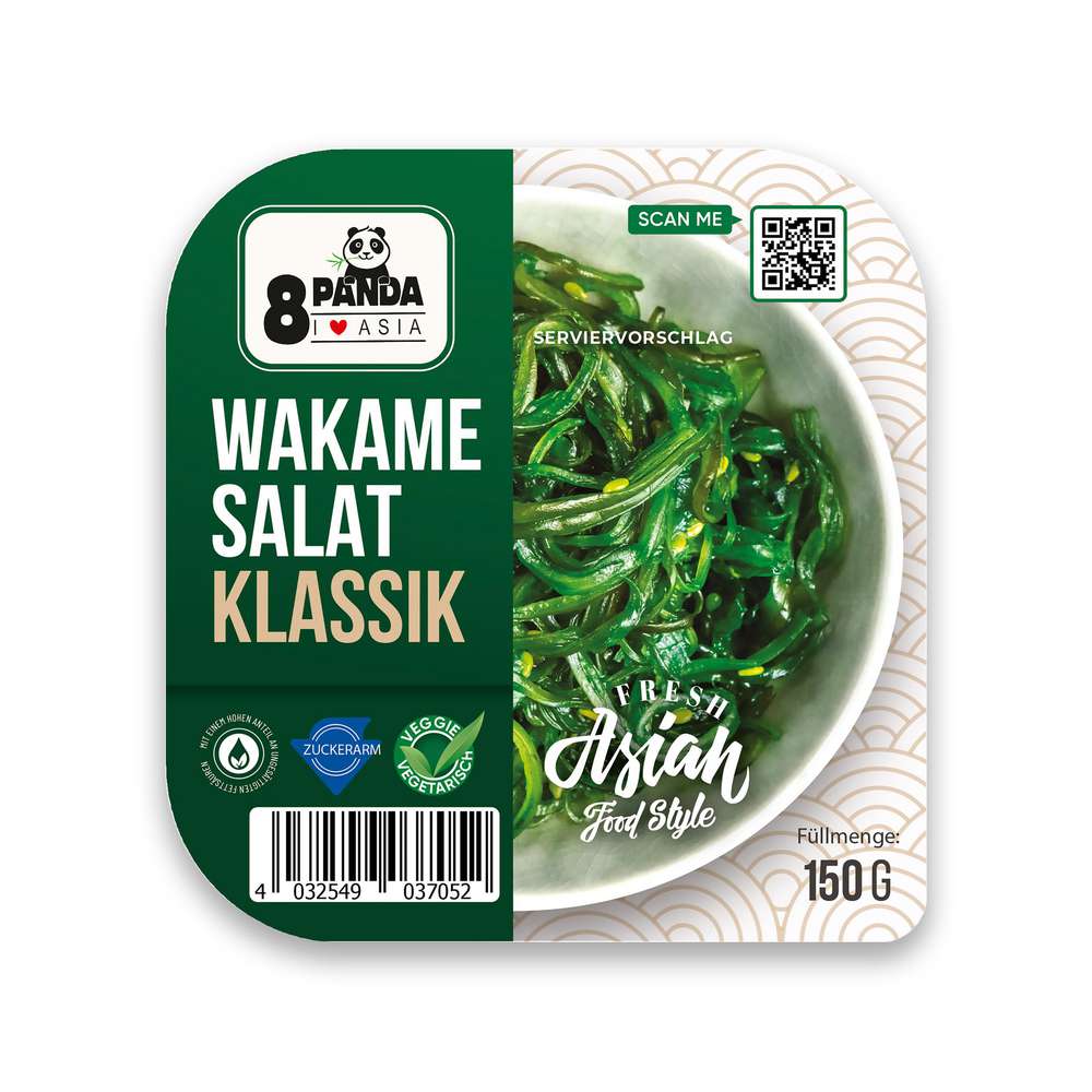 Produktabbildung 8 Panda Wakamesalat klassik