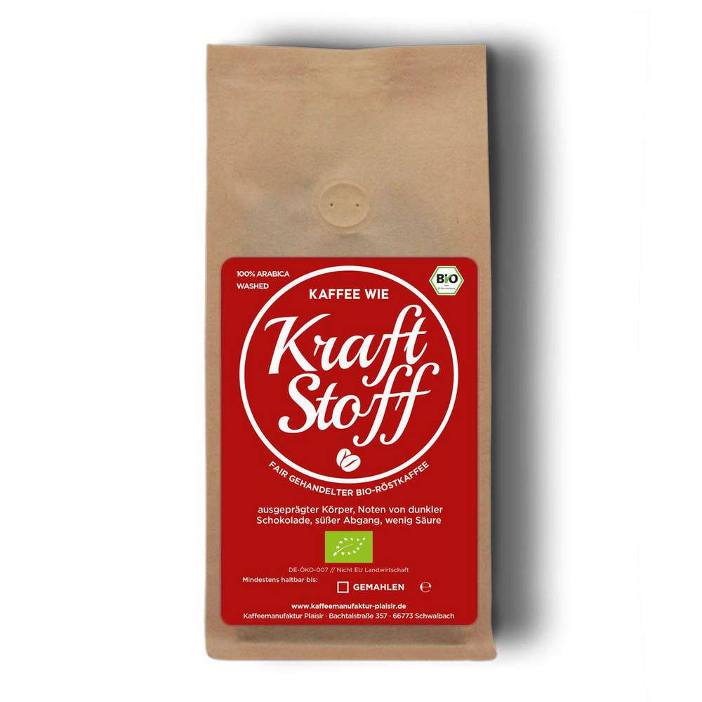 Produktabbildung Cafe Plaisir Bio Kaffee Kraftstoff