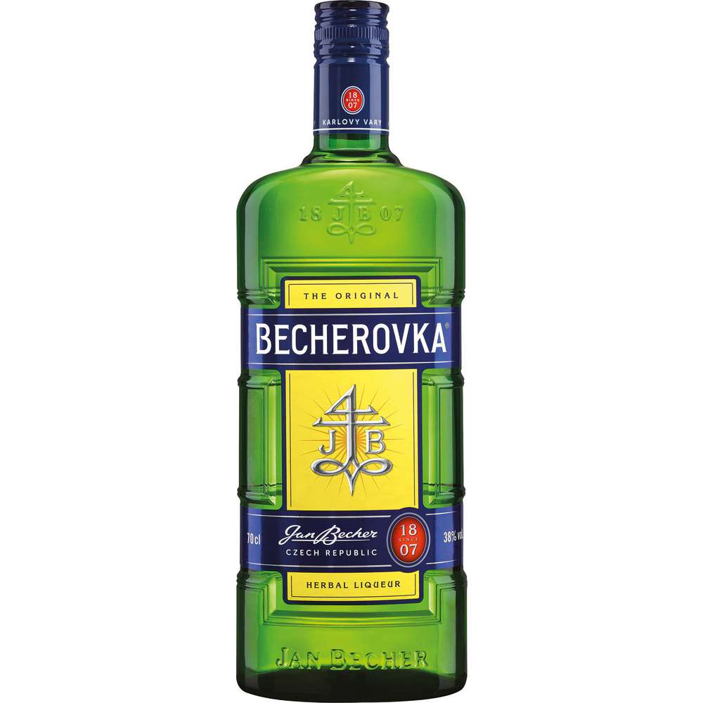 Produktabbildung Becherovka Kräuterlikör 38%